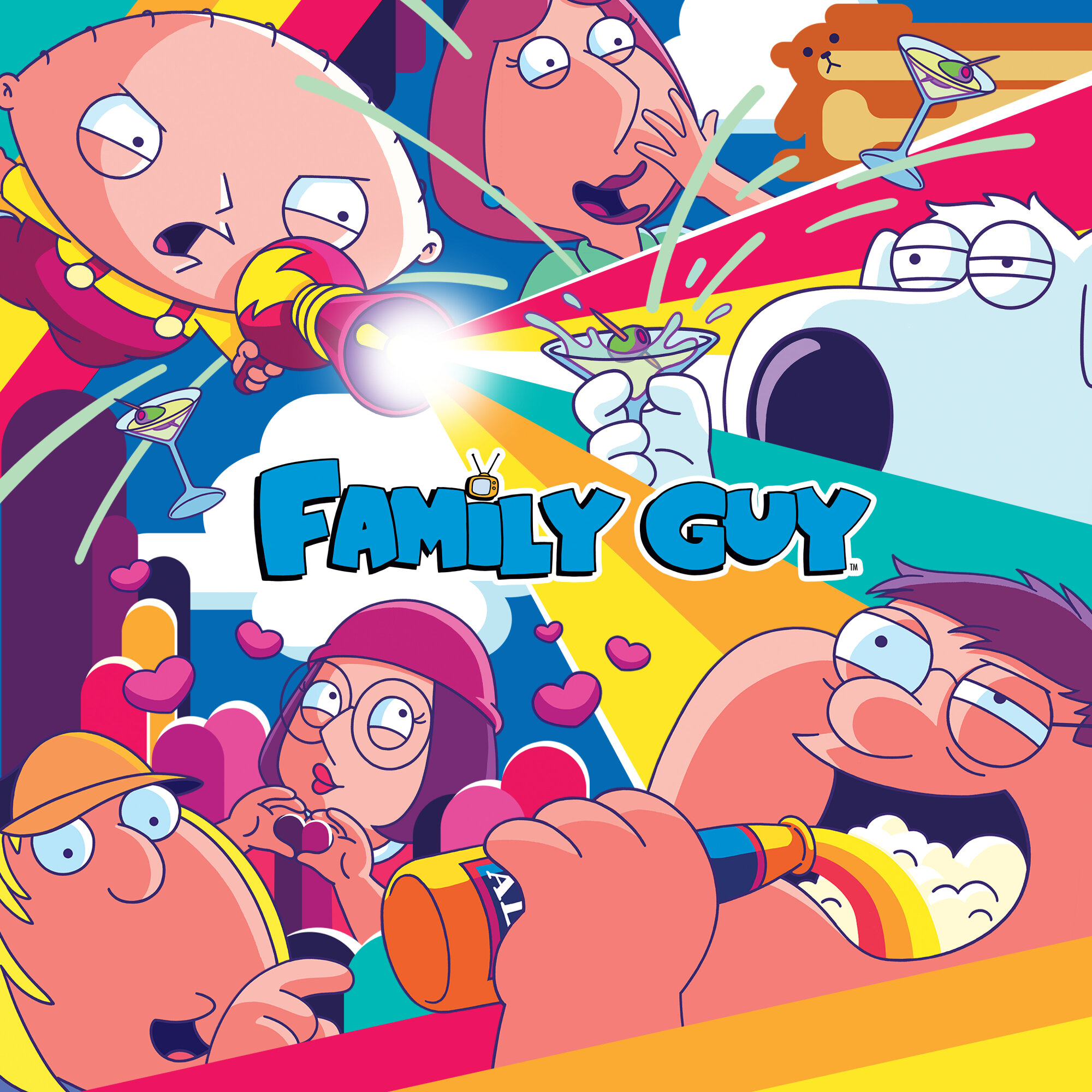 Simpsons Family Guy Autowaschanlage