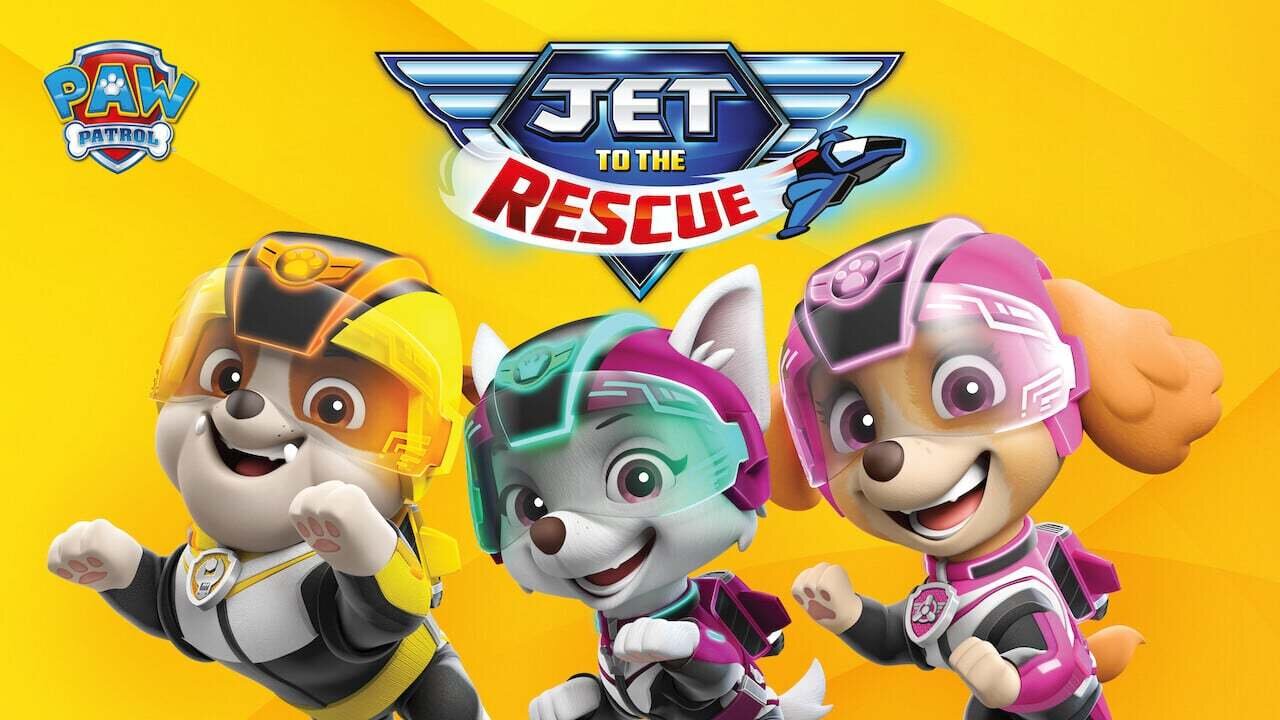 paw patrol ready jet rescue